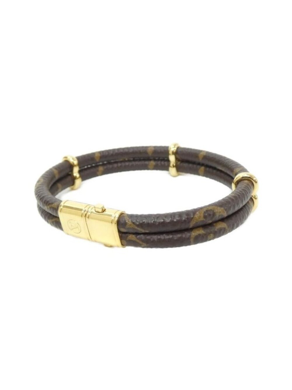 Louis Vuitton Monogram Bracelet Keep It Twice 17 cm - Picture 2 of 5